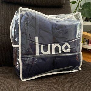 Navy Queen Luna Weighted Blanket